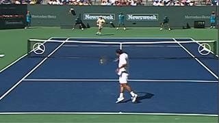 Sampras vs Agassi Indian Wells Final 2001 Highlights