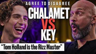 Timothée Chalamet & Keegan-Michael Key Argue Over The Internet's Biggest Debates | Agree to Disagree