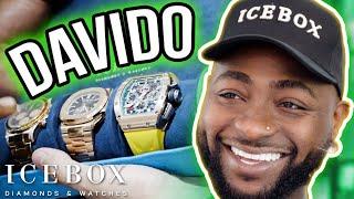 Davido Celebrates Timeless Album with New Jewelry at Icebox!