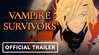 Vampire Survivors: Ode to Castlevania DLC - Official Release Date Trailer