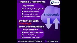 SnapLogic Training with Placement Assistance!