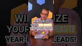 Winterize your HVAC Website for year round ️#hvacbusiness #hvacmarketing #localseo