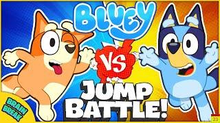 Bluey and Bingo Jump Battles & Freeze Dance | Brain Breaks Danny Go! | Floor Is Lava  | Just Dance