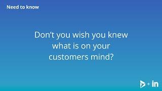 Episode 2 - Don’t you wish you knew what is on your customers mind?