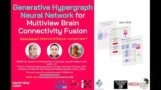 Generative Hypergraph Neural Networks for Data Fusion | **Oral Presentation** | PRIME-MICCAI 2024