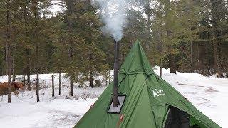 Hot Tent Winter Camping-Luxe Megahorn-Wichtige Lektionen