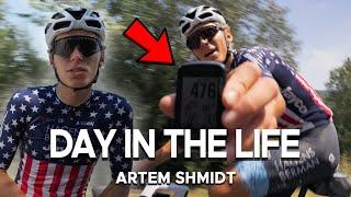 DAY IN THE LIFE OF A PROFESSIONAL CYCLIST ft. Artem Shmidt