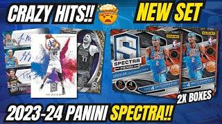 MY BEST OPENING YET. MUST WATCH!! 2023-24 Panini Spectra  Hobby Box Review x2