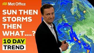 10 Day Trend 18/09/2024 – After a sunny week thunder is coming – Met Office weather forecast UK