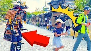 #69 SAMURAI Mannequin Prank in Kyoto Japan | Best statue prank Funny reactions video