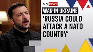 Russia could attack a NATO member 'within five years', Volodymyr Zelenskyy warns