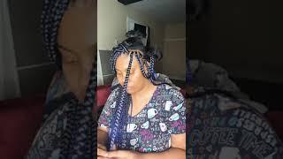 Rubber band method box braids