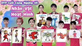 OTP Cuối Cùng Ngừng Vẽ Nhân Vật Hoạt Hình #trangandvinh