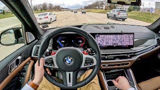 2024 BMW X5M Competition - Twin Turbo V8 Morning Commute