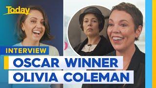 Olivia Colman catches up with Today | Today Show Australia