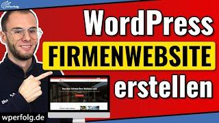 WordPress Firmenwebsite erstellen (2024): Schritt für Schritt Anfänger Tutorial (mit Elementor)