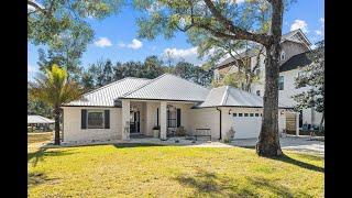 Updated Canal-Front Home With Bay Access In Point Washington