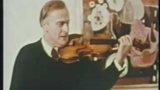 Yehudi Menuhin Violin Tutorial - 1. The Preparation