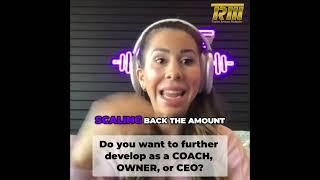 Do you want to further develop as a COACH, OWNER, or CEO? - TRM Leader - Amanda Novakowski