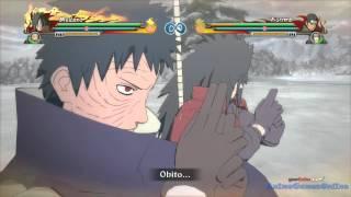 Madara Obito Team Ultimate Jutsu Naruto Shippuden Ultimate Ninja Storm Revolution