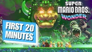 Super Mario Wonder - First 20 Minutes Gameplay