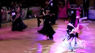 Fabio D'Angelo - Amy Ward, Brno Open 2012, rising stars standard, semifinal - quickstep