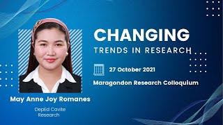 DepEd Cavite Senior Specialist on the Changing Trends in Research