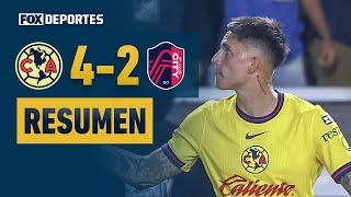  LA AUTORIDAD AMERICANISTA | América 4-2 St. Louis City | HIGHLIGHTS | Leagues Cup 2024