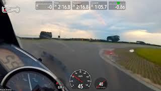 Snetterton 300 on a Yamaha R6 - GoPro 8 w/ horizon levelling