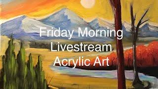 Richard Krejci  is live! Morning landscape Seattle USA 