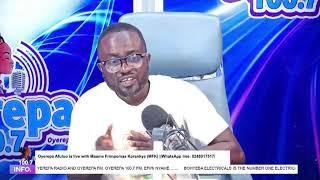 Oyerepa Afutuo is live with Maame Frimpomaa Korankye (MFK) on Oyerepa Radio/TV. ||27-09-2024