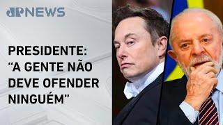 Elon Musk e Lula reagem ao xingamento de Janja