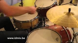 Lignum Drums jazzkit / high tuning, recording session