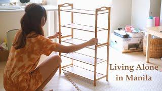 Living Alone in Manila | Assembling furniture, Work from home, Cooking