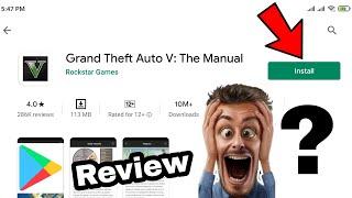 GTA 5 THE MANUAL REVIEW IN HINDI | PLAY STORE | GTA 5 PC SPECIFICATIONS | HOW TO PLAY GTA 5 ON PC