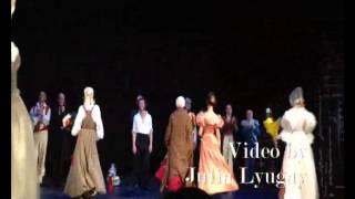 "Пушкин" Сергей Безруков 06.09.2013 в Московском Губернском театре, поклонны