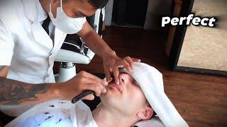  Indonesian Hot Towel Shave Like No Other | Experience at Marco's