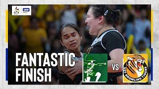 UST'S GROWLING FINISH VS. DLSU| UAAP SEASON 86 WOMEN’S VOLLEYBALL