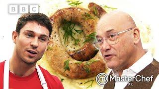 Joey Essex's Sausage Mash and Gravy on Celebrity MasterChef... | MasterChef UK