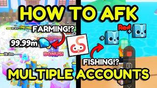 (Android/IOS) HOW TO AFK 24/7 MULTIPLE ACCOUNTS IN MOBILE ON PET SIMULATOR 99!