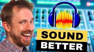 How To Make Your Voice Sound Better in Audacity