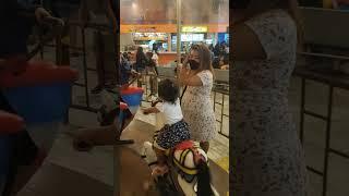 Rhiansel and Rayna Mommy carousel at | Starcity #starcity #rhiansel #rayna