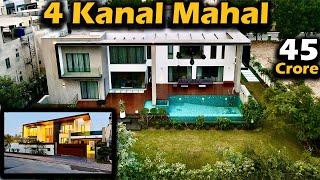 4 Kanal Full Furnished House With Full Basement, Pool, Cenima & Gym For Sale In Bahria Town Lahore