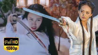 【Kung Fu Movie】A young girl’s whole family is killed and she takes revenge with one sword!#movie