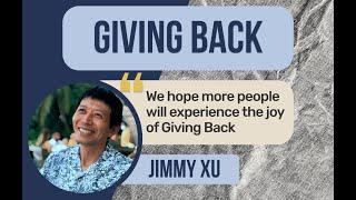 Jimmy Xu, Director of Investments at CTF: The Joy of Giving Back
