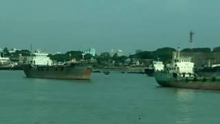 Karnaphuli River & Bay of Bengal intersetion, Chittagong Port, Patenga, Chittagong, Bangladesh