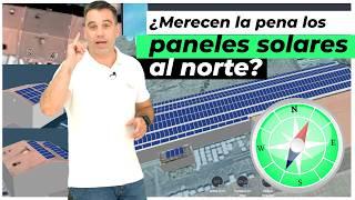 ¿Funcionan los PANELES SOLARES orientados al NORTE? 