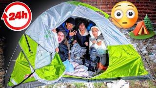 WE SPENT 24 HRS IN A TENT *GONE WRONG ️*