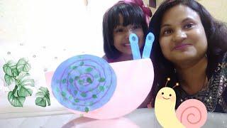 How to Make Snail with Paper | The Mom's Lab