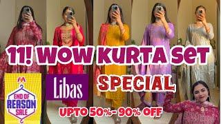 11 Beautiful Libas Kurta Sets From *MYNTRA* Libas new collection for wedding  EROS Sale 50-90% 